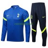 Tottenham Hotspur Ensemble Sweat d'Entraînement Quarter-Zip 22-23 Bleue Pour Homme